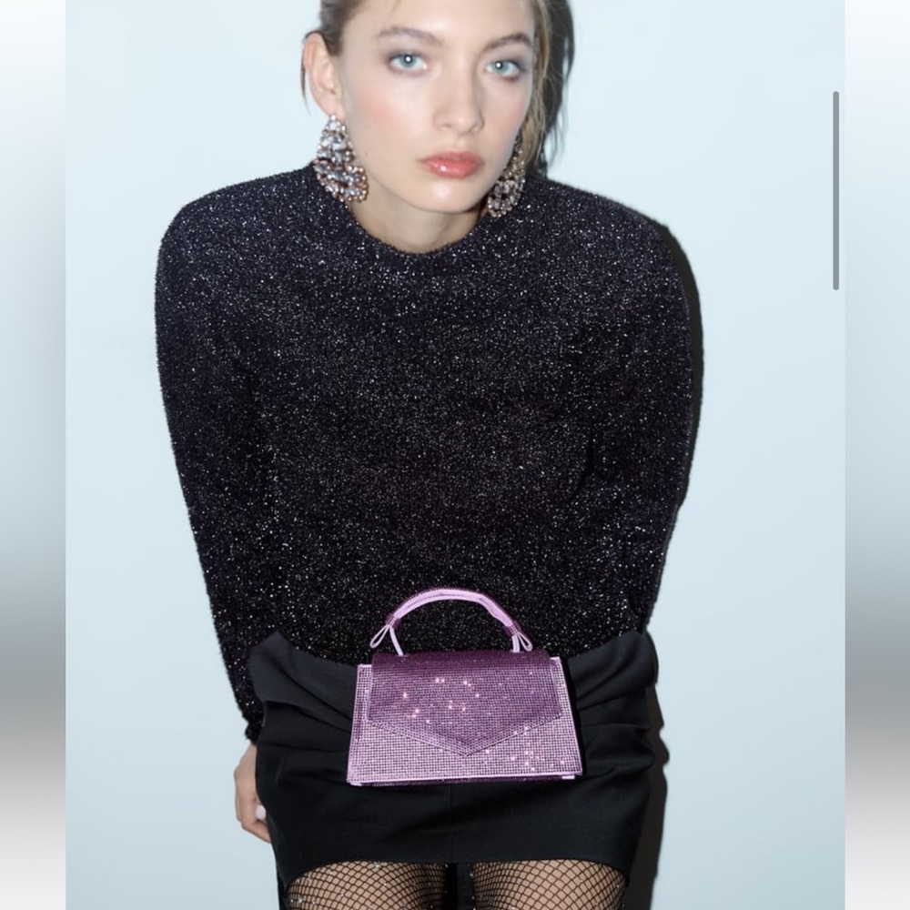 Zara sparkly bag